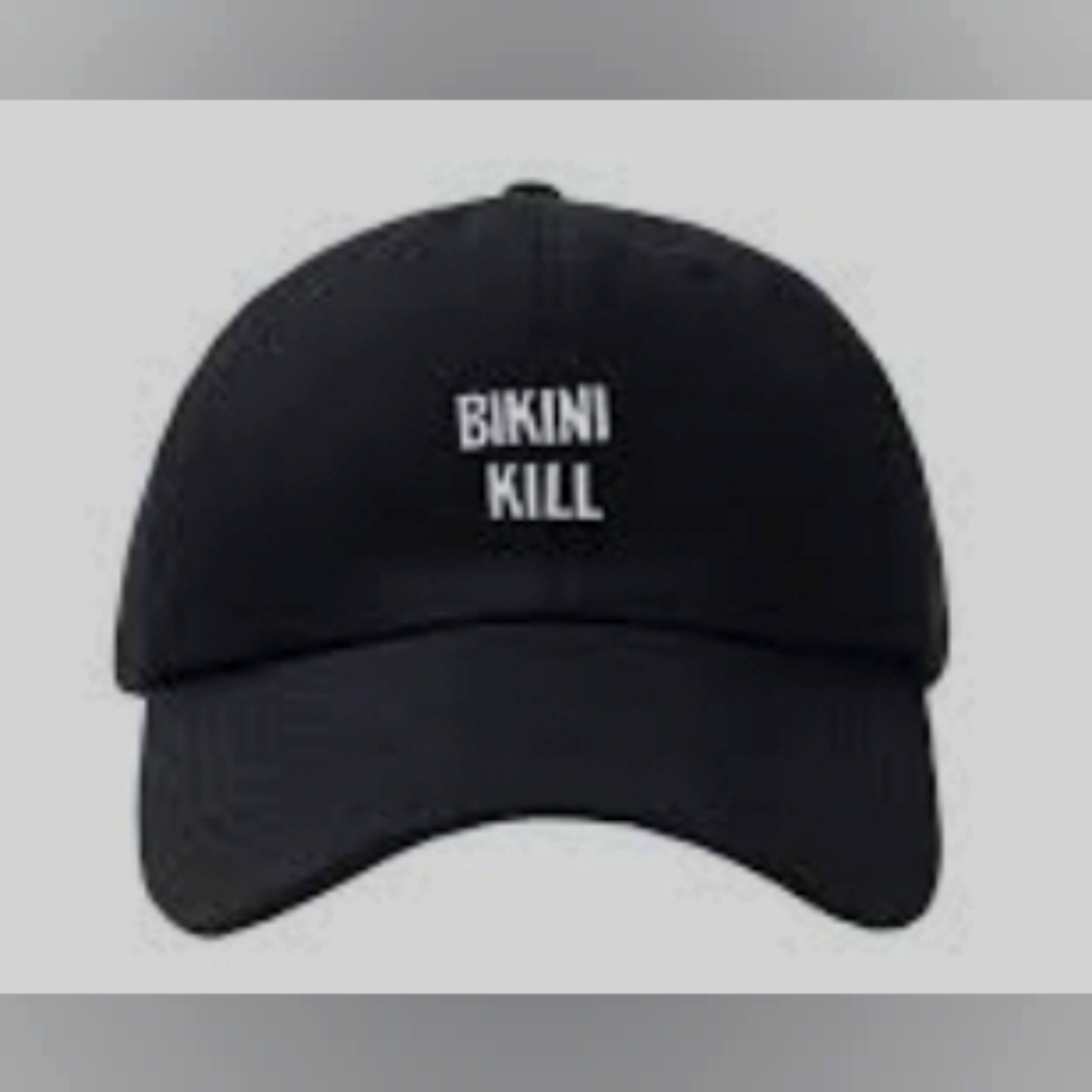 Bikini Kill Official Merch Flyer Baseball Hat Unisex Riot Girl Grunge Punk